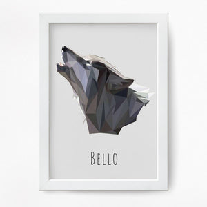 Portrait Deines Lieblings - Polygon